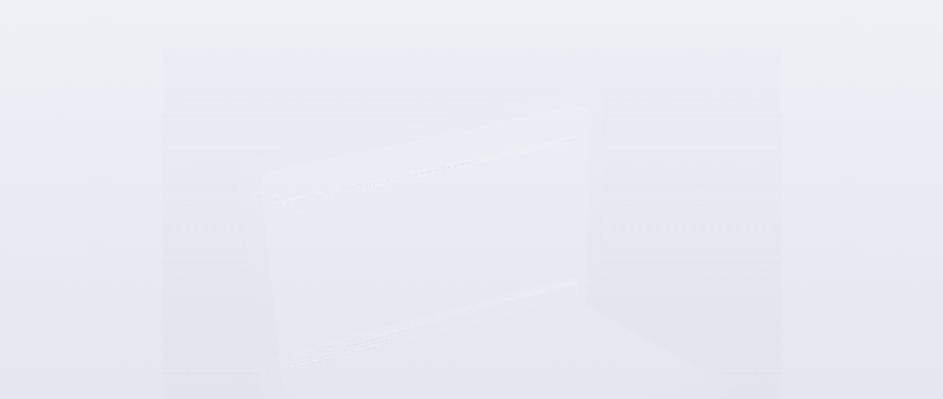 open laptop illustration on light gray background showing mt4 chart trends and mt4 speed optimization